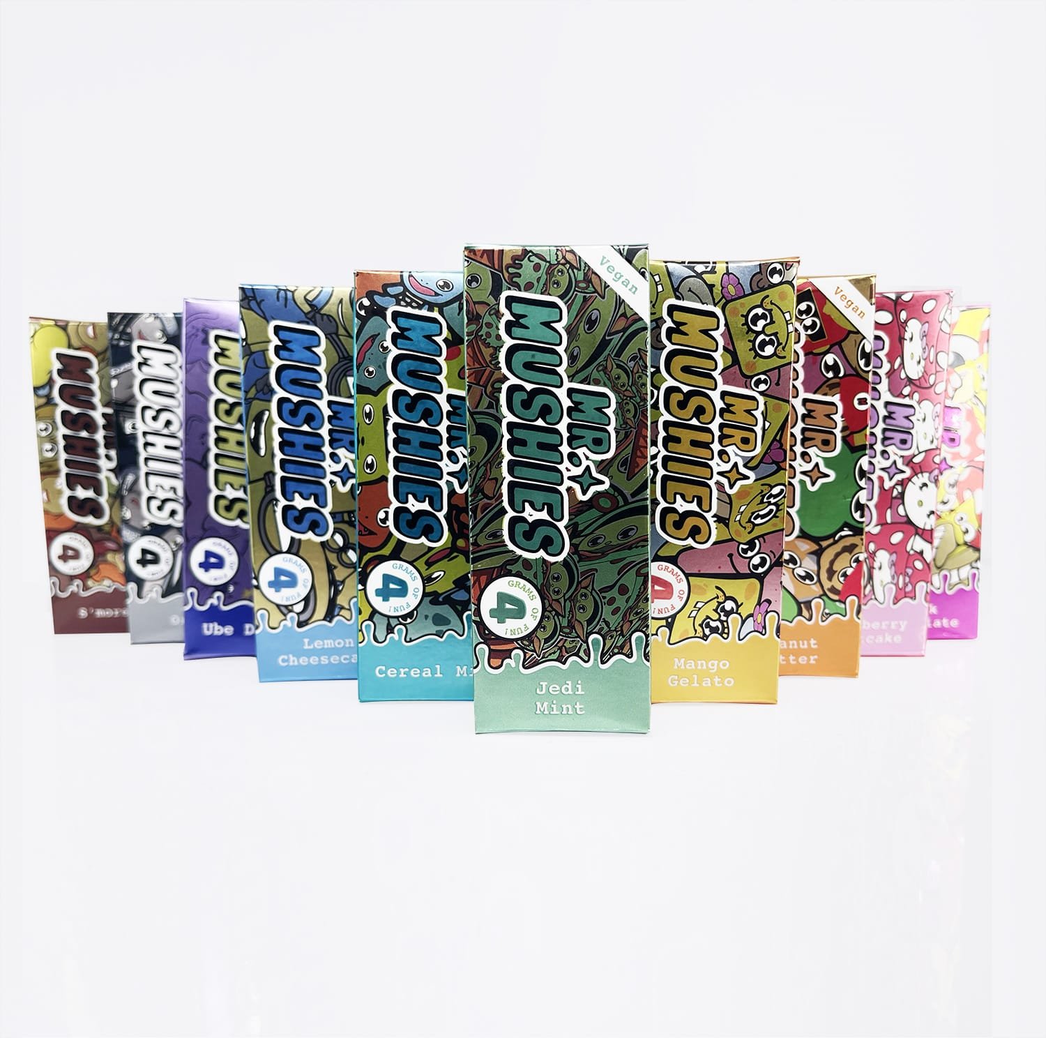 Mixed Match Deal ( 10-100 bars ) bulk magic mushroom chocolate bars by Mr. Mushies