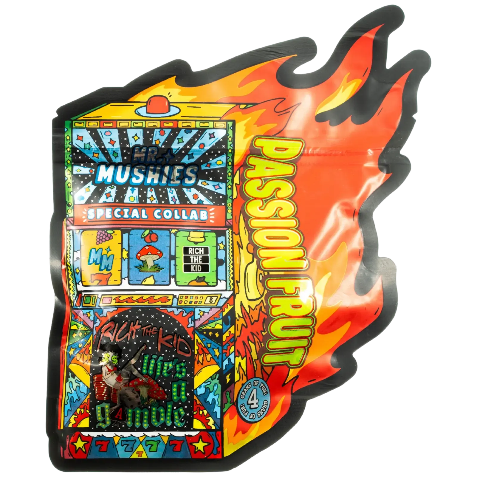 Passion Fruit magic mushroom gummies by Mr. Mushies